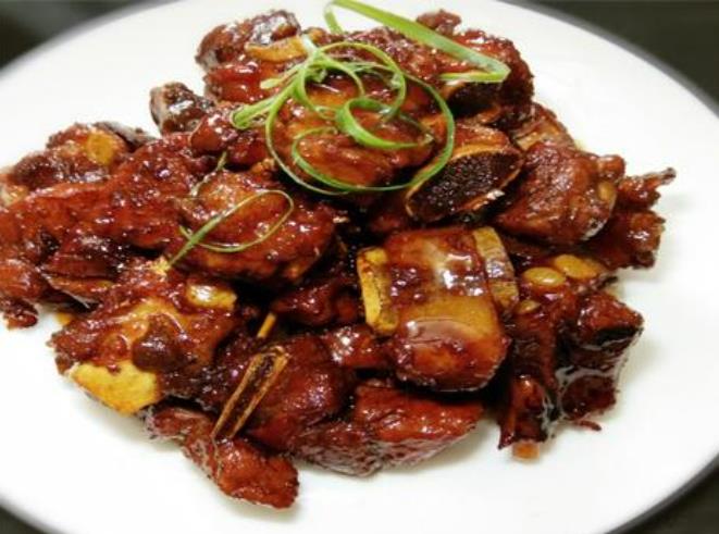 The recipe for cola pork ribs