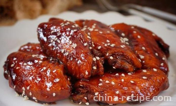 The recipe for cola chicken wings