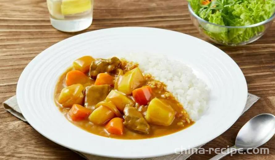 The recipe for Haoshi Curry Beef Rice