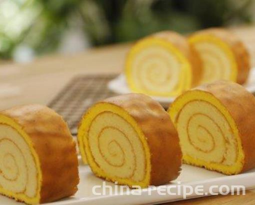 How to make tiger skin cake roll