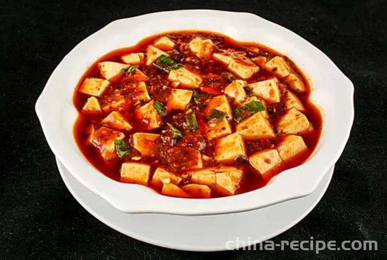 Spicy hot bean curd