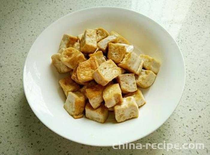 The recipe for returning cooked tofu