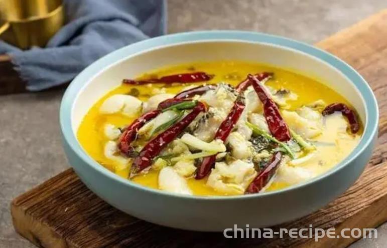 How to make pickled Chinese cabbage fish