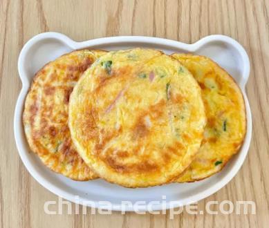 Practice of Vegetable Egg Cake