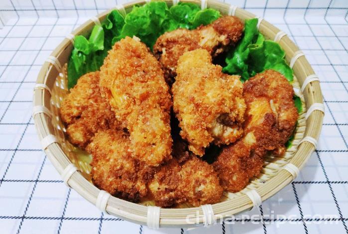 The recipe for crispy fried chicken