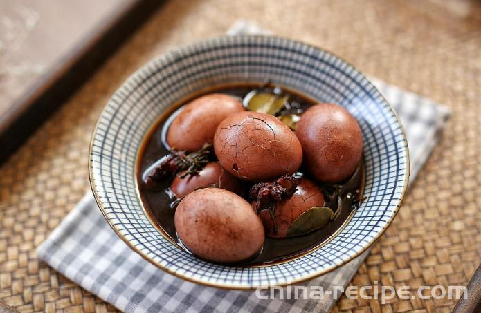 The recipe for fragrant tea eggs