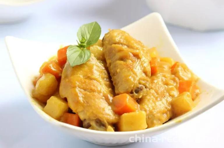 How to make curry chicken wings