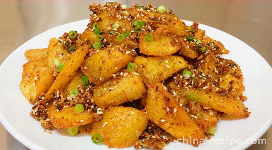 The recipe for cumin potatoes