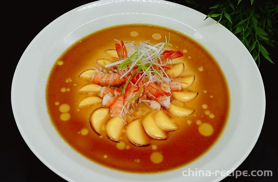 The recipe for Yuzi shrimp tail