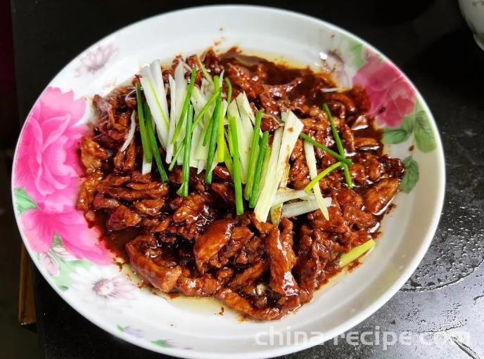 The recipe for Beijing sauce shredded pork