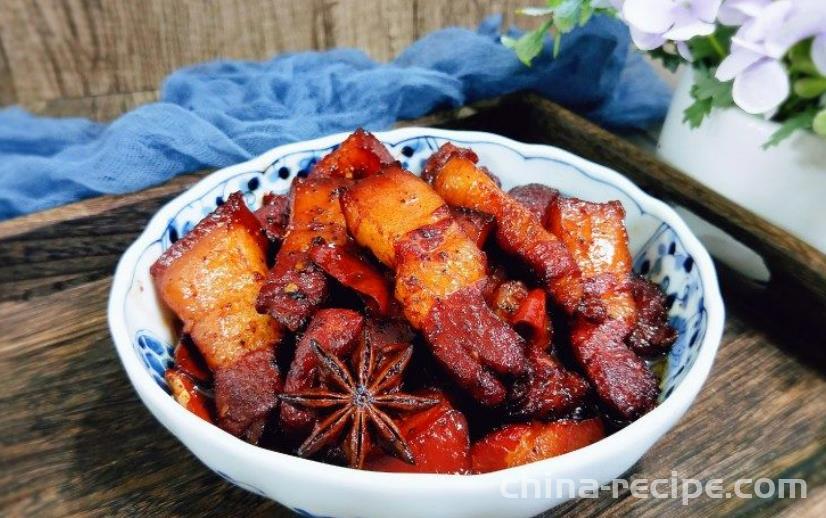 Homely Braised pork belly in Brown Sauce