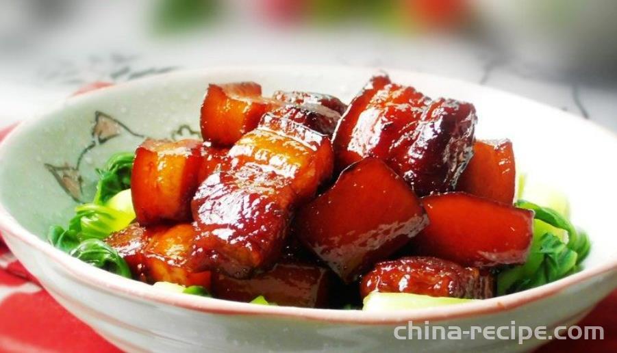 Mao's Braised pork belly in Brown Sauce