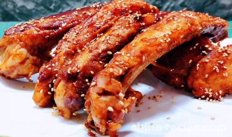 The recipe for Orleans braised pork ribs