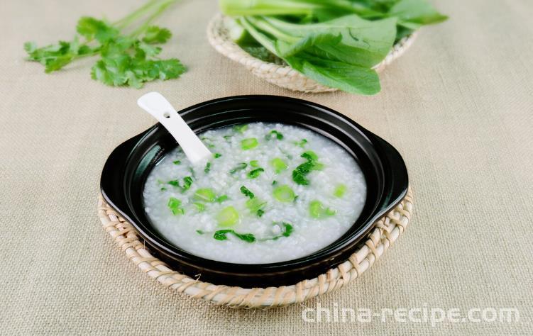 How to make vegetable and rice porridge