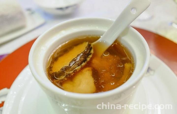 The recipe for fish gelatin abalone rib soup