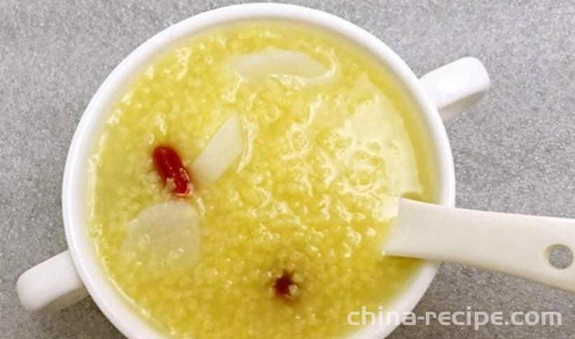 How to make yam millet porridge