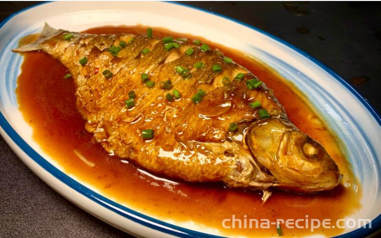 The recipe for braised tongue sole fish