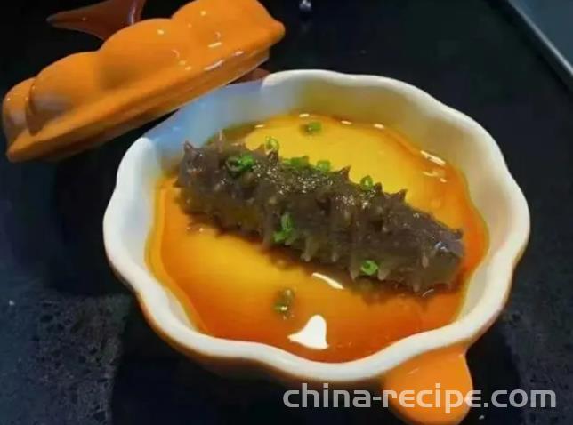 Preparation of Sea Cucumber and Egg Soup