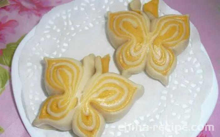 How to make butterfly Mantou