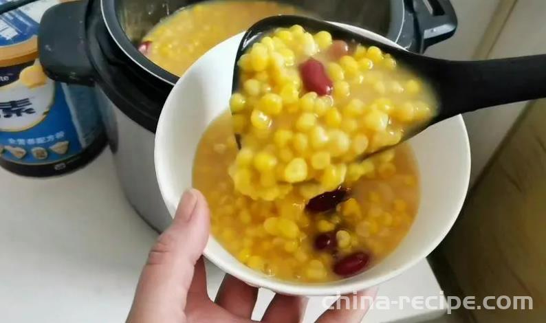 Practice of Congee with corn residue