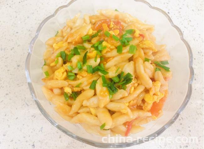 Recipe for Egg Scissor Noodles