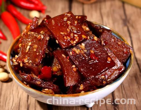 How to make spicy dried tofu