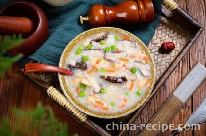 How to make pepper scallop Congee