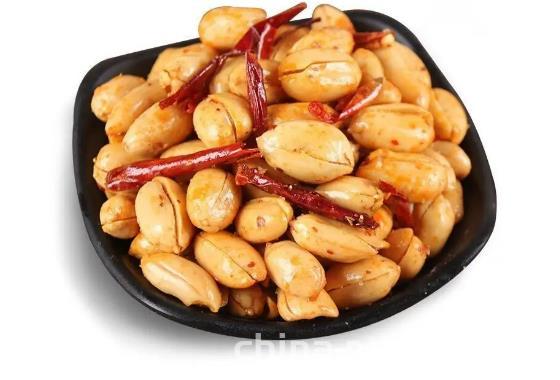 The recipe for spicy peanuts