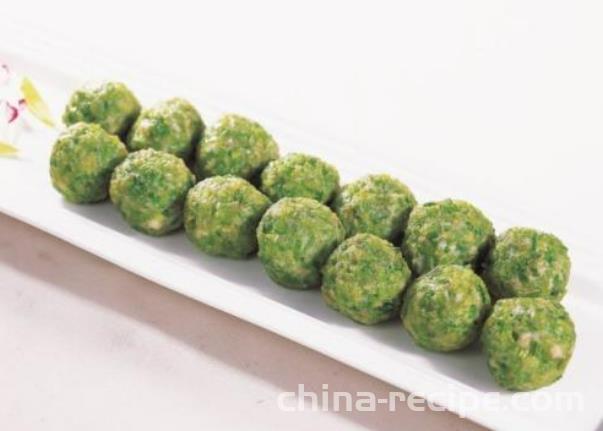 The recipe for celery balls