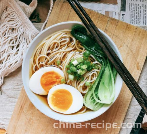 The recipe for Yangchun noodles