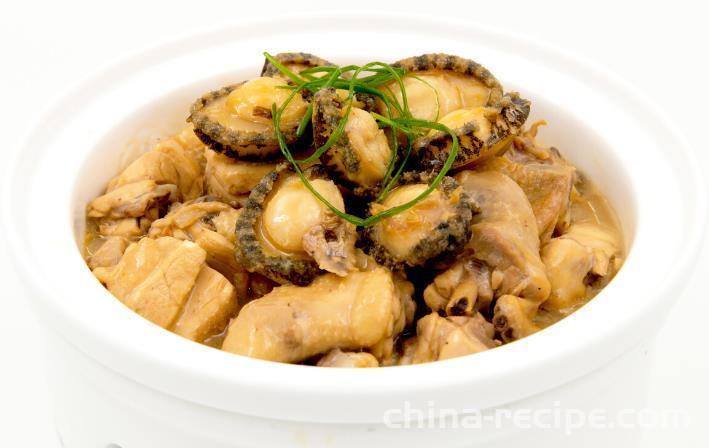 Method of Braised Chicken with Abalone