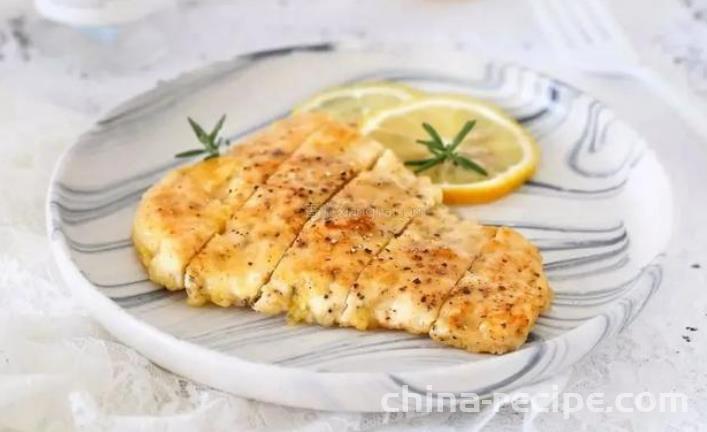 The recipe for Lemon flavored Chicken Steak