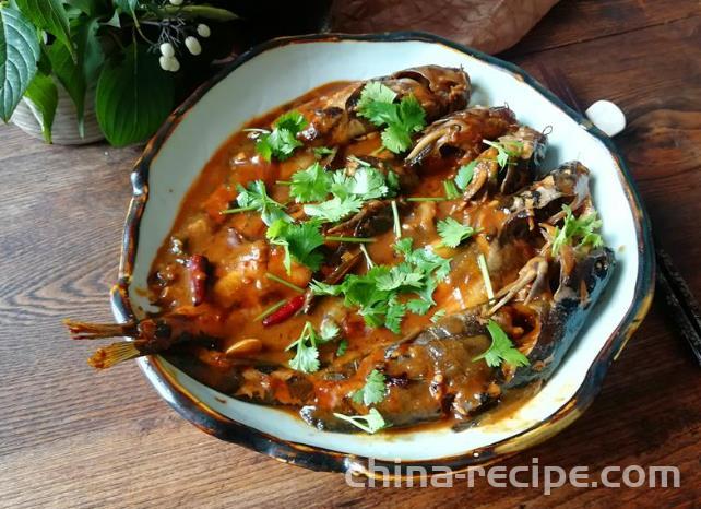 The recipe for stewing wheat ear fish with soy sauce