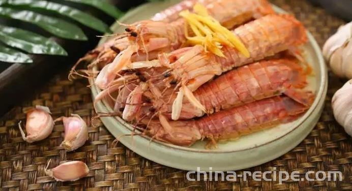 The recipe for steamed skin shrimp