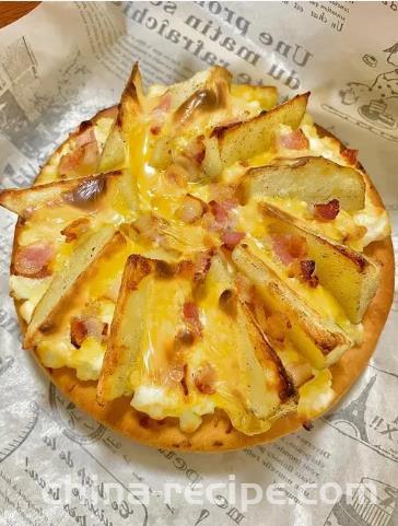 Preparation of Vanilla Bacon and Potato Horn