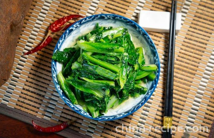 The recipe for vegetarian braised oil and wheat vegetables