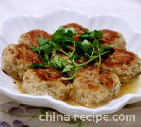 The recipe for minced meat and tofu balls