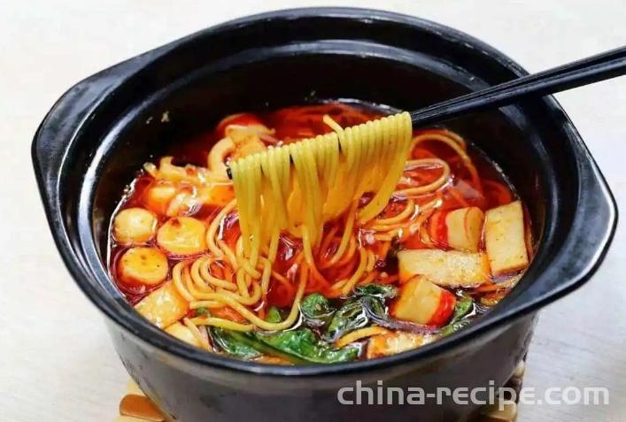 Practice of Spicy Hot Pot Casserole