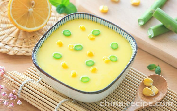 The recipe for nutritious steamed eggs