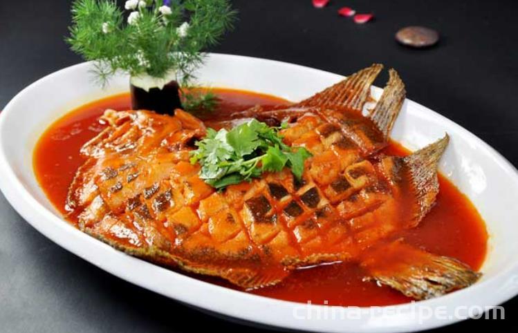 Recipe for Braised Duobao Fish in Brown Sauce