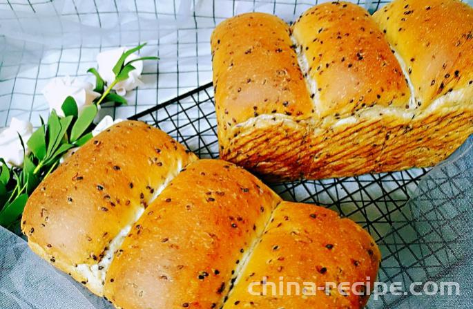 The recipe for sesame toast sticks