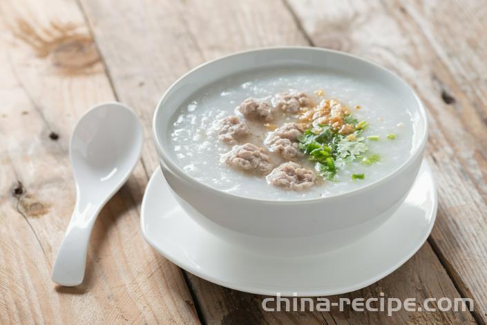 How to make Congee with taro ribs