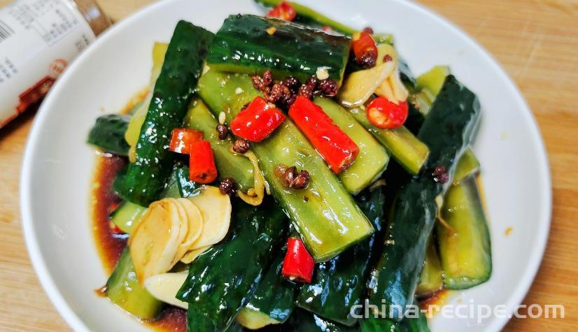 Recipe for Pickled and Spicy Appetizing Cucumber