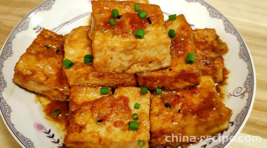 The recipe for pot collapsed tofu