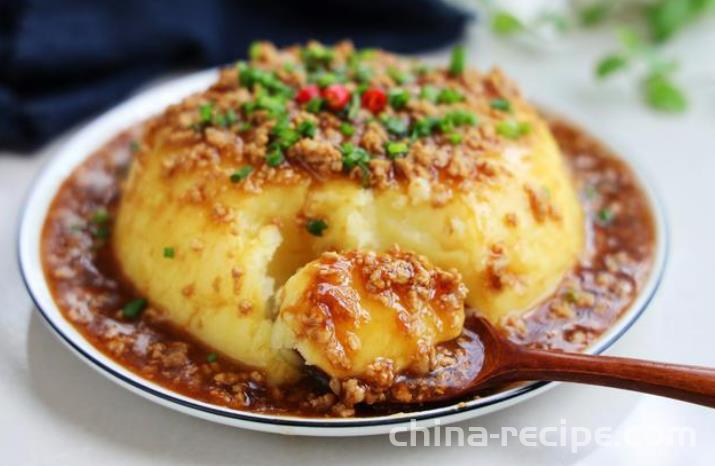 The recipe for minced meat and mashed potatoes