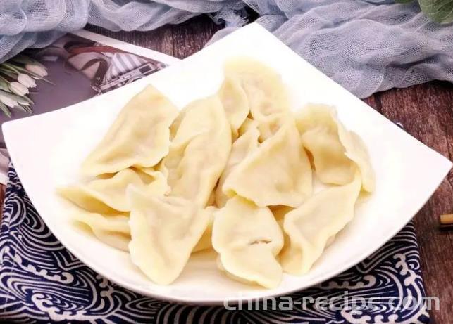 The recipe for fresh shrimp and pork dumplings