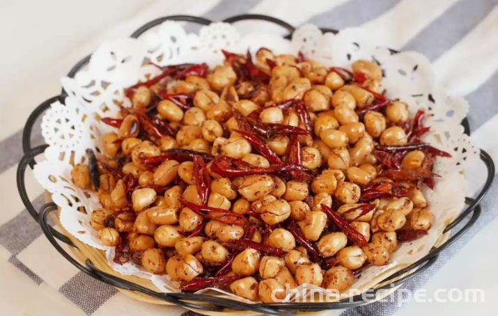 The recipe for homemade alcoholic peanuts