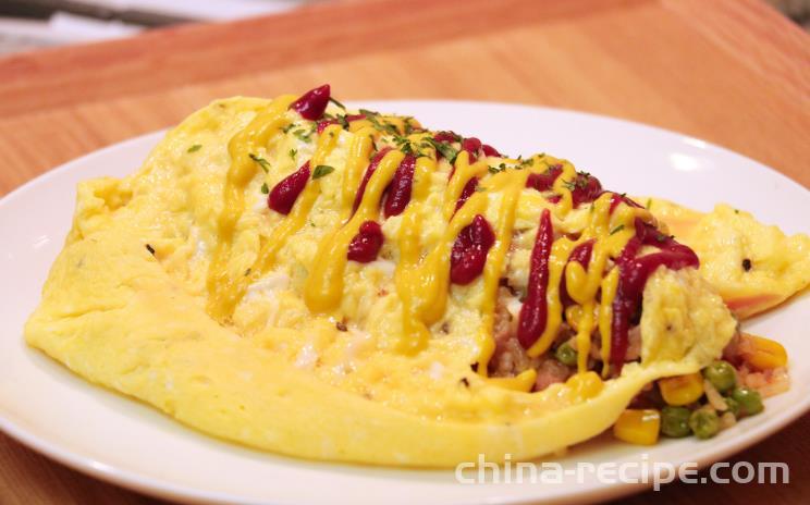 The recipe for french fries, egg buns, and rice