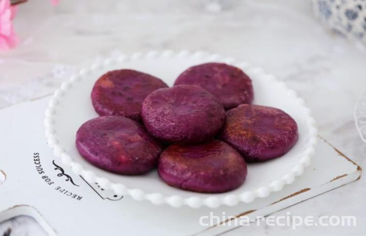 The Recipe of Purple Potato Cake