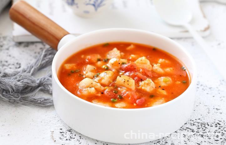 The recipe for Tomato Dragon Fish Soup